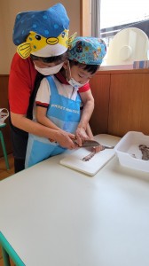 浜のかあちゃん料理教室(5歳児)