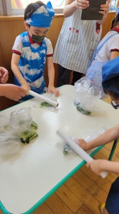 浜のかあちゃん料理教室(5歳児)
