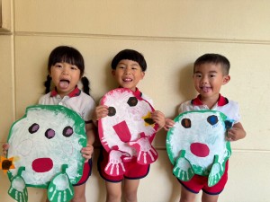 3歳児みどり・ふじ組　　楽しい夏♪