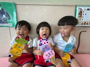 3歳児みどり・ふじ組　　楽しい夏♪