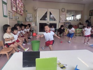 3歳児みどり・ふじ組　　楽しい夏♪