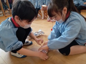 焼きいもパーティー４．５歳児