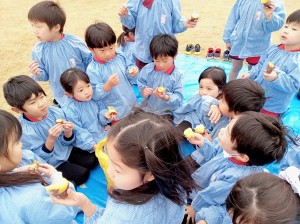 焼きいもパーティー４．５歳児