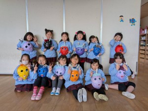 節分「豆まき」